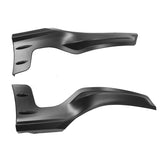 22-24 Honda Civic 11th Mugen Style Rear Bumper Lip Corner Apron - Matte Black