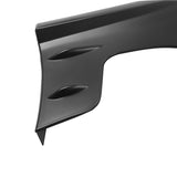 22-24 Honda Civic 11th Mugen Style Rear Bumper Lip Corner Apron - Matte Black