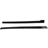 22-24 Honda Civic 11th Gen Side Skirts Splitter Rocker Panel - Matte Black PP 4 pcs