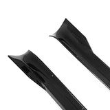 21-23 Tesla Model S Side Skirts Extension Splitter Rocker Panel - Carbon Fiber