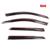 22-24 Hyundai Ioniq 5 Window Visors Sun Rain Guards 4PCS Set - Acrylic Slim