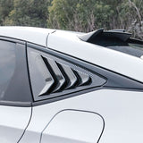 20-23 Honda Civic Hatchback IK Side Window Louvers - Carbon Fiber Print 2PC