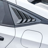 20-23 Honda Civic Hatchback IK Side Window Louvers - Carbon Fiber Print 2PC