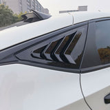 20-23 Honda Civic Hatchback IK Side Window Louvers - Gloss Black ABS 2PCS