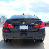 11-16 BMW 5 Series F10 & M5 AK Style Trunk Spoiler Carbon Fiber CF