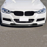 12-18 BMW F30 MSport M-Tech Front Bumper Lip - Forged Carbon Fiber CF