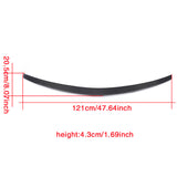 10-15 Mercedes-Benz W207 Coupe Rear Trunk Spoiler Boot Wing Carbon Fiber