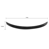 14-18 Infiniti Q50 O Style Trunk Spoiler Wing - Fiber Glass FRP