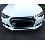 17-18 Audi A4 B9 Sedan JC Style Front Bumper Lip - Carbon Fiber