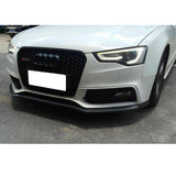 13-17 Audi S5 Front Bumper Lip - Carbon Fiber