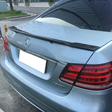 10-16 Mercedes E-Class W212 Sedan AMG Renntech Style Rear Trunk Spoiler - CF