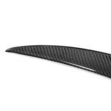 14-19 BMW F87 M2 F22 Coupe Rear Trunk Spoiler V Style - Carbon Fiber Full