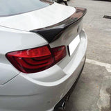 11-16 BMW 5 Series F10 & M5 H Style Trunk Spoiler - Carbon Fiber