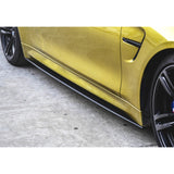 15-18 BMW M4 F82 M3 F80 Side Skirts - Carbon Fiber