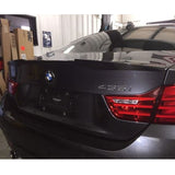 14-17 BMW 4 Series F32 M4 Style Rear Trunk Spoiler Wing Lip - Carbon Fiber