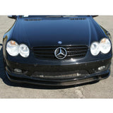 03-06 Benz SL Class R230 AMG Style Front Bumper Lip - Carbon Fiber