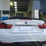 14-18 BMW F33 M4 V Style Trunk Spoiler - ABS