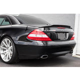 03-11 SL-Class Convertible 2Dr R230 V Style Carbon Fiber CF Trunk Spoiler