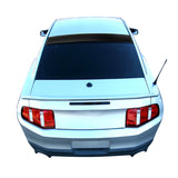 05-14 Ford Mustang Coupe Rear Window Visor Roof Spoiler - Carbon Fiber Print