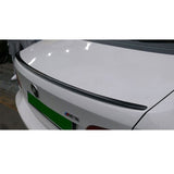 07-13 BMW E93 M3 Style Trunk Spoiler Lip Wing - Carbon Fiber