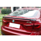 15-19 BMW X6 F16 Performance Style Trunk Spoiler - Forged Carbon Fiber