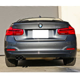 12-18 BMW F30 F80 M4 Style Trunk Spoiler Wing - Forged Carbon Fiber