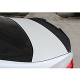 14-17 BMW 4-Series F32 PSM Style Trunk Spoiler Lip Wing - CF