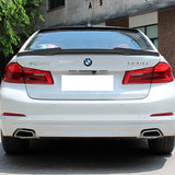 17-19 BMW G30 M4 Style Trunk Spoiler - Carbon Fiber