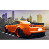 10-13 Chevrolet Camaro IK Style Trunk Spoiler - Carbon Fiber Print