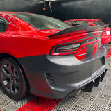 15-21 Dodge Charger SRT Style Add-On Trunk Spoiler Wing ABS - Gloss Black