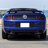 10-14 Ford Mustang LS Style Trunk Spoiler Matte Black - ABS