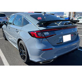 22-23 Honda Civic Hatchback HPD Style Rear Trunk Spoiler - Carbon Fiber Print