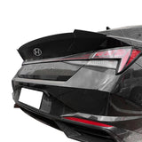 21-22 Hyundai Elantra 4Dr M4 Style Rear Trunk Spoiler Wing - Matte Black ABS