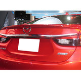 14-18 Mazda 6 Sedan OE Factory Flush Mount Trunk Spoiler Wing - Matte Black