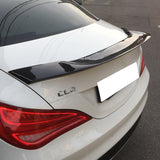 13-18 Mercedes Benz CLA W117 R Style Trunk Spoiler Wing - Forged Carbon Fiber