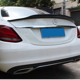 15-18 Mercedes-Benz W205 4 Door PSM Style Trunk Spoiler - CF