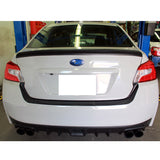 15-21 Subaru WRX OE Factory STI Duckbill Unpainted Black Trunk Spoiler Wing