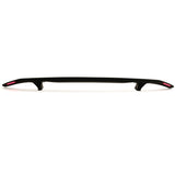 Universal Fitment Trunk Spoiler Deck Wing With 2 Posts & LED Turn Signal Light