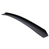 08-18 Subaru WRX STI Top Gurney Flap Add-On Trunk Spoiler Wing Matte Black - FRP