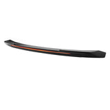 16-18 Chevy Cruze 4dr Sedan Long LED Style Trunk Spoiler Matte Black - ABS