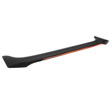 13-18 Ford Fusion Long LED Style Trunk Spoiler Matte Black - ABS