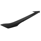 13-18 Ford Fusion Long LED Style Trunk Spoiler Matte Black - ABS