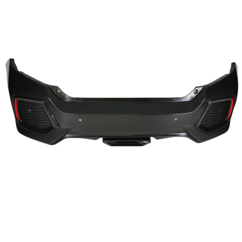 16-18 Honda Civic Sedan SI Style Rear Bumper Cover - PP