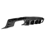 16-20 Chevy Camaro IK Style Rear Bumper Lip Diffuser 3PCS - Gloss Black