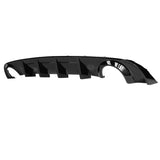 15-21 Dodge Charger RT SE SXT Rear Bumper Diffuser Splitter Gloss Black PP