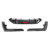 21-23 Hyundai Elantra IK Style Rear Bumper Lip Diffuser - Gloss Black PP