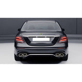 17-18 Benz E-Class W213 AMG Style Rear Diffuser Kit -  PP