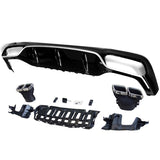 17-18 Benz E-Class W213 AMG Style Rear Diffuser Kit -  PP