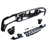 17-18 Benz E-Class W213 AMG Style Rear Diffuser Kit -  PP