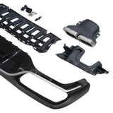 17-18 Benz E-Class W213 AMG Style Rear Diffuser Kit -  PP